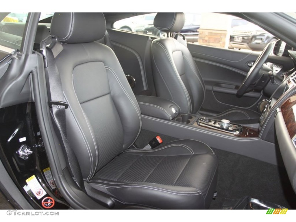 Warm Charcoal/Warm Charcoal Interior 2011 Jaguar XK XK Coupe Photo #57684086
