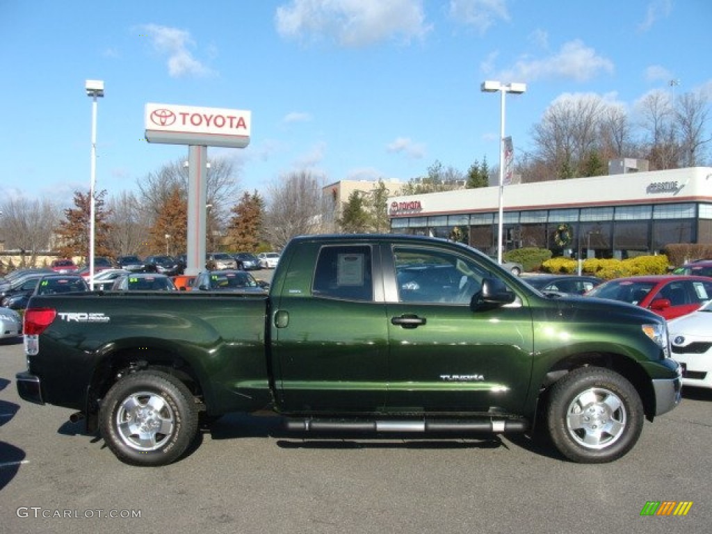2011 Tundra TRD Double Cab 4x4 - Spruce Green Mica / Sand Beige photo #1