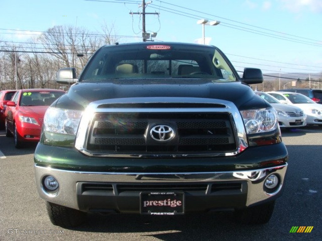 2011 Tundra TRD Double Cab 4x4 - Spruce Green Mica / Sand Beige photo #2
