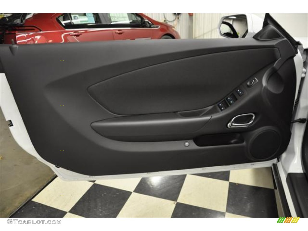 2012 Chevrolet Camaro LT/RS Convertible Black Door Panel Photo #57685019