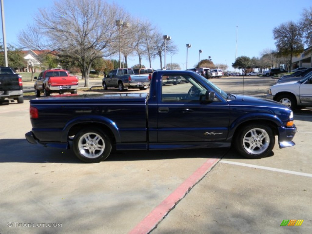 Indigo Blue Metallic 2003 Chevrolet S10 Xtreme Regular Cab Exterior Photo #57685988