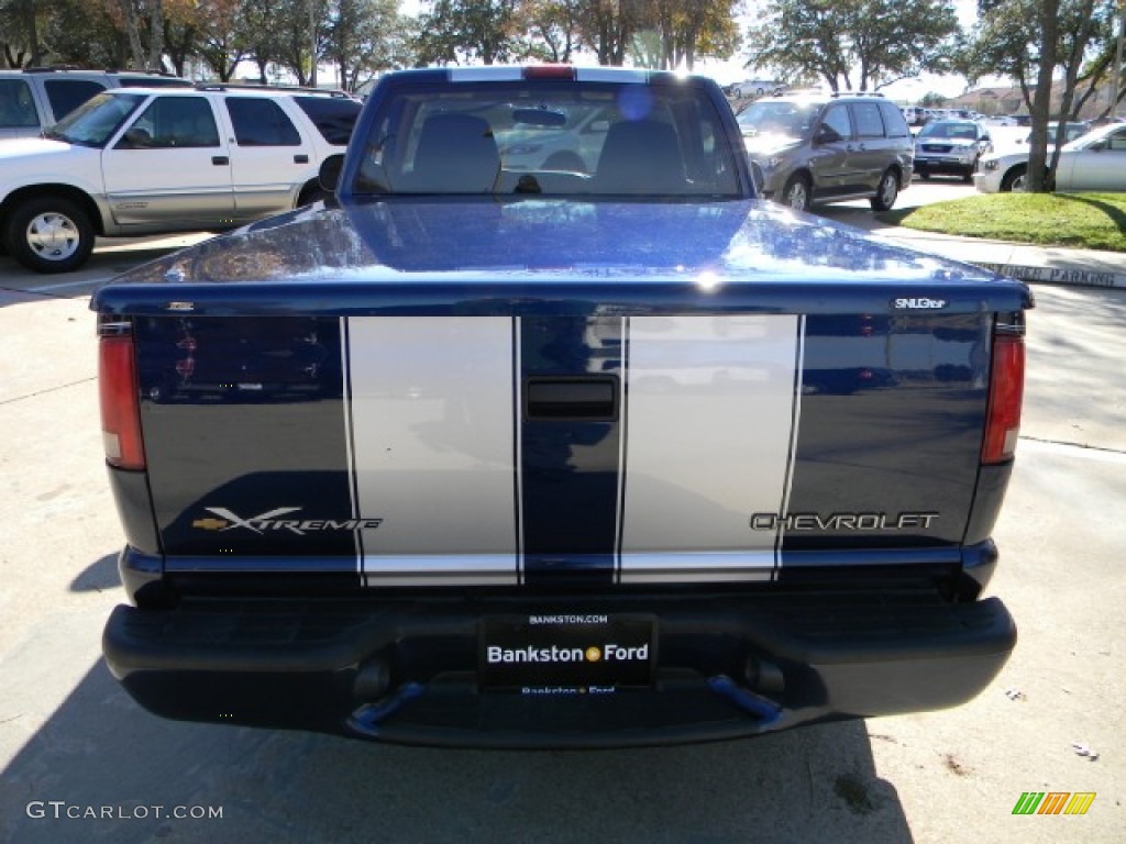 2003 S10 Xtreme Regular Cab - Indigo Blue Metallic / Medium Gray photo #4