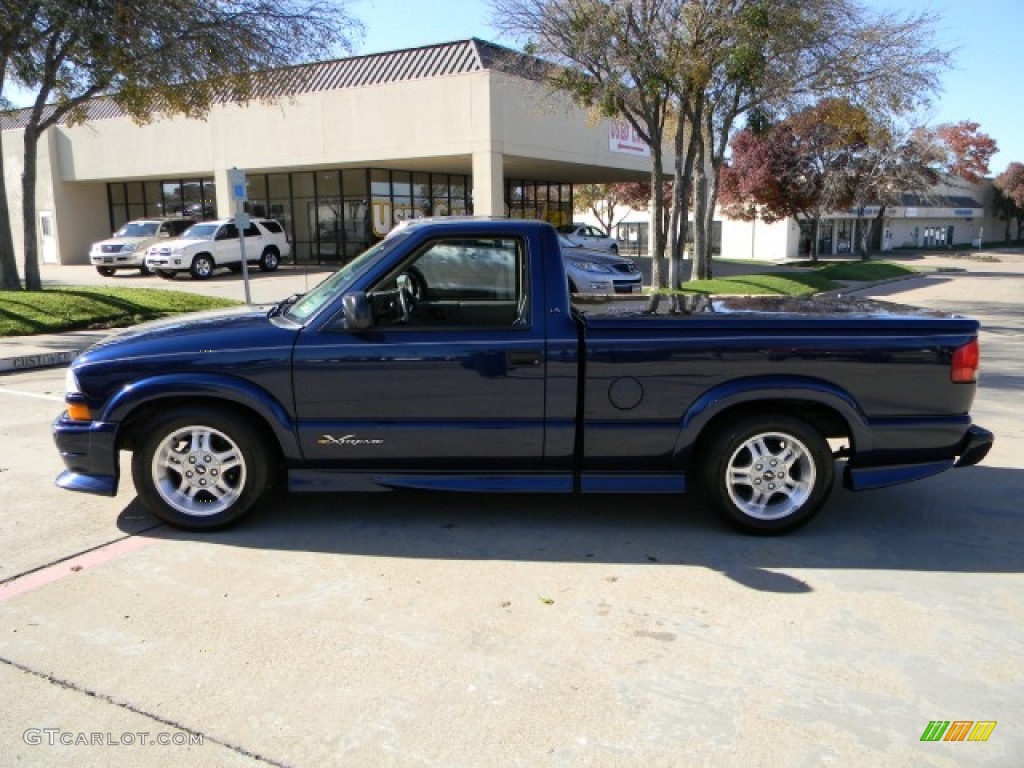 2003 S10 Xtreme Regular Cab - Indigo Blue Metallic / Medium Gray photo #5