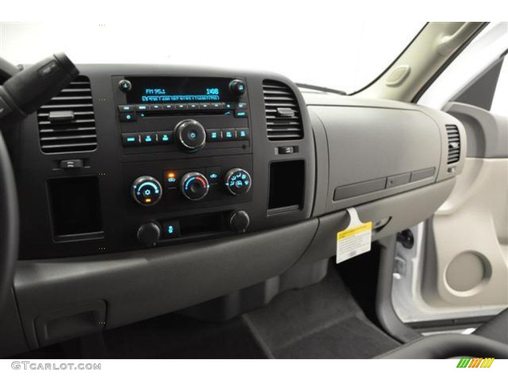 2012 Silverado 1500 LS Extended Cab 4x4 - Summit White / Dark Titanium photo #13