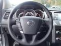 2012 Nissan Murano Black Interior Steering Wheel Photo