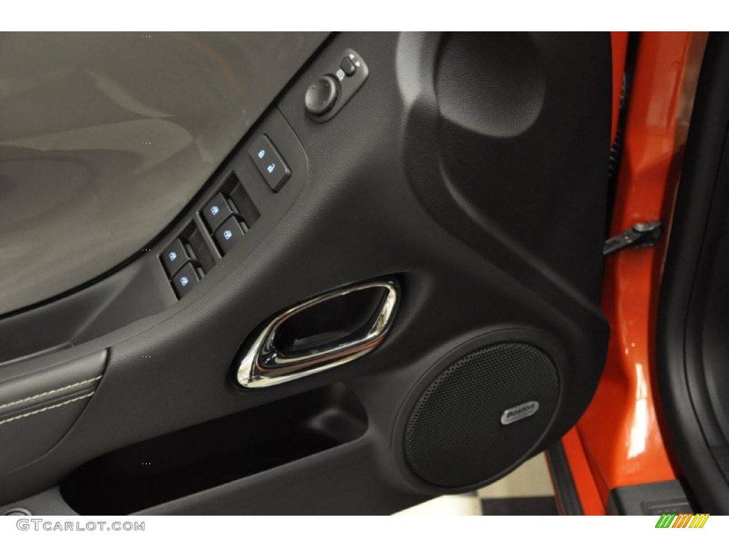 2012 Camaro LT/RS Convertible - Inferno Orange Metallic / Black photo #10
