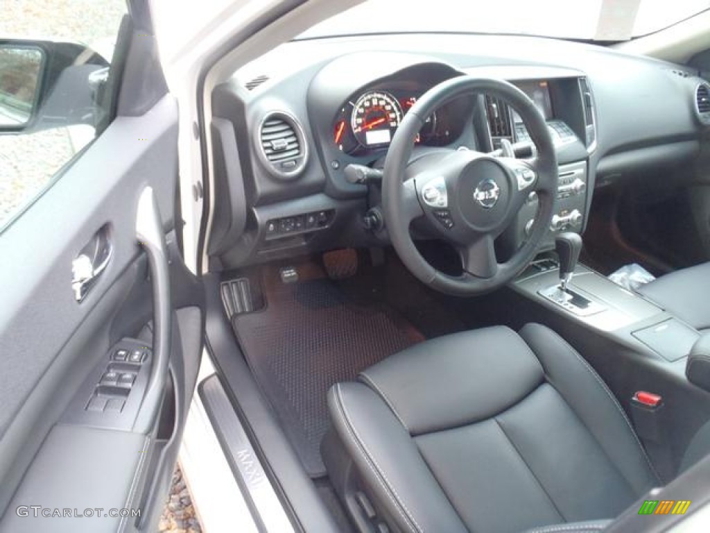 2012 Maxima 3.5 SV Sport - Winter Frost White / Charcoal photo #6