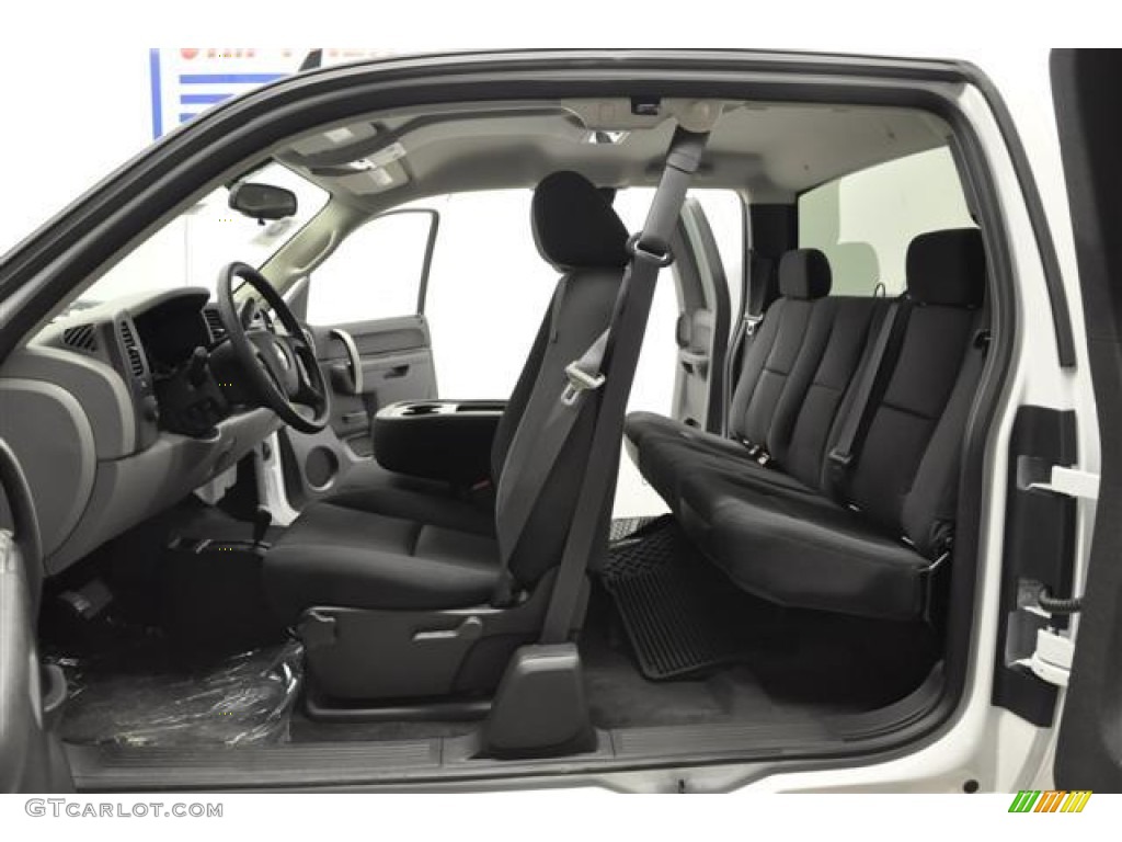 Dark Titanium Interior 2012 Chevrolet Silverado 1500 LS Extended Cab 4x4 Photo #57687989
