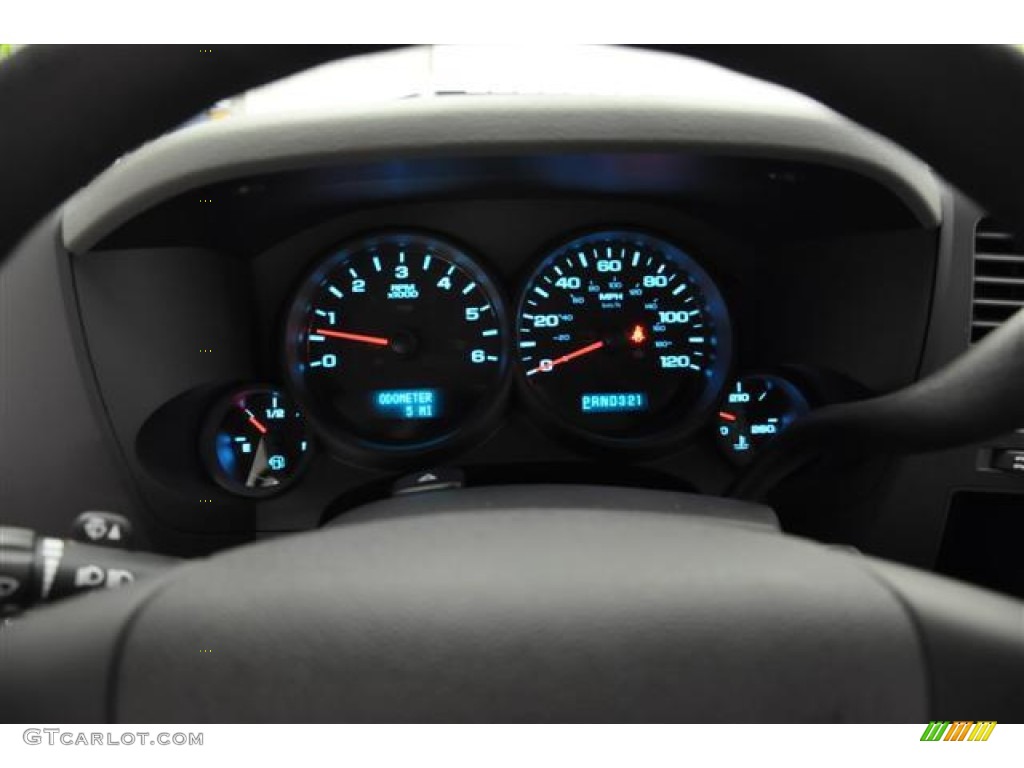 2012 Silverado 1500 LS Extended Cab 4x4 - Summit White / Dark Titanium photo #14