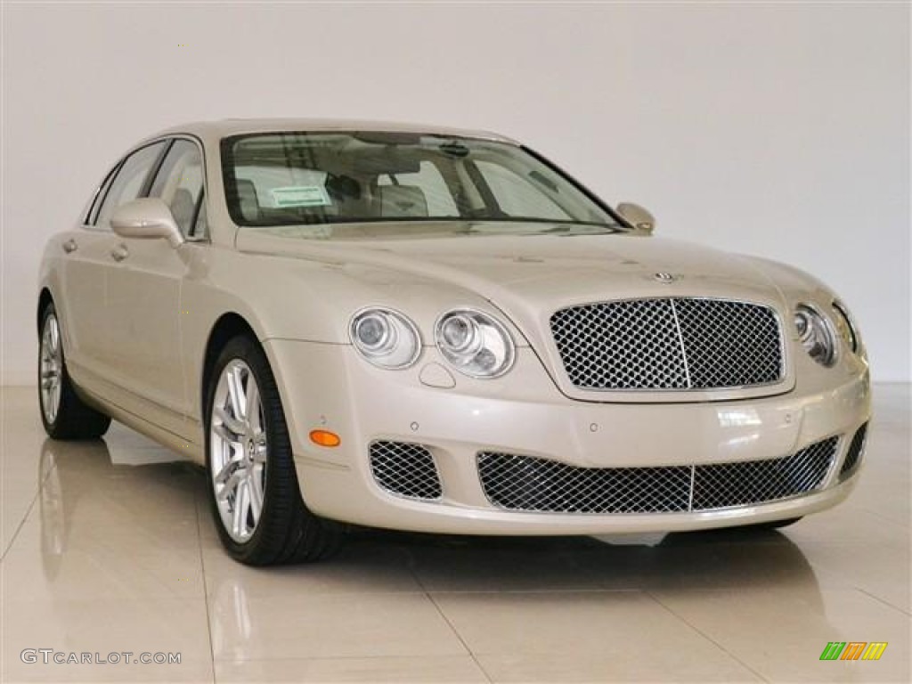 White Sand 2012 Bentley Continental Flying Spur Standard Continental Flying Spur Model Exterior Photo #57688328
