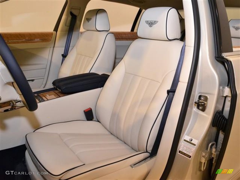 Linen/Imperial Blue Interior 2012 Bentley Continental Flying Spur Standard Continental Flying Spur Model Photo #57688384