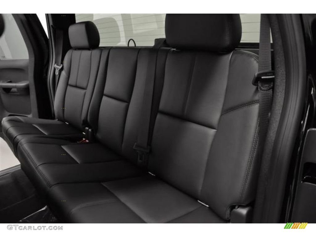 2012 Silverado 1500 LTZ Extended Cab 4x4 - Black / Ebony photo #13
