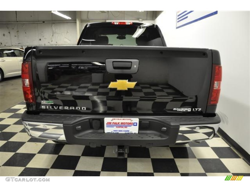 2012 Silverado 1500 LTZ Extended Cab 4x4 - Black / Ebony photo #20