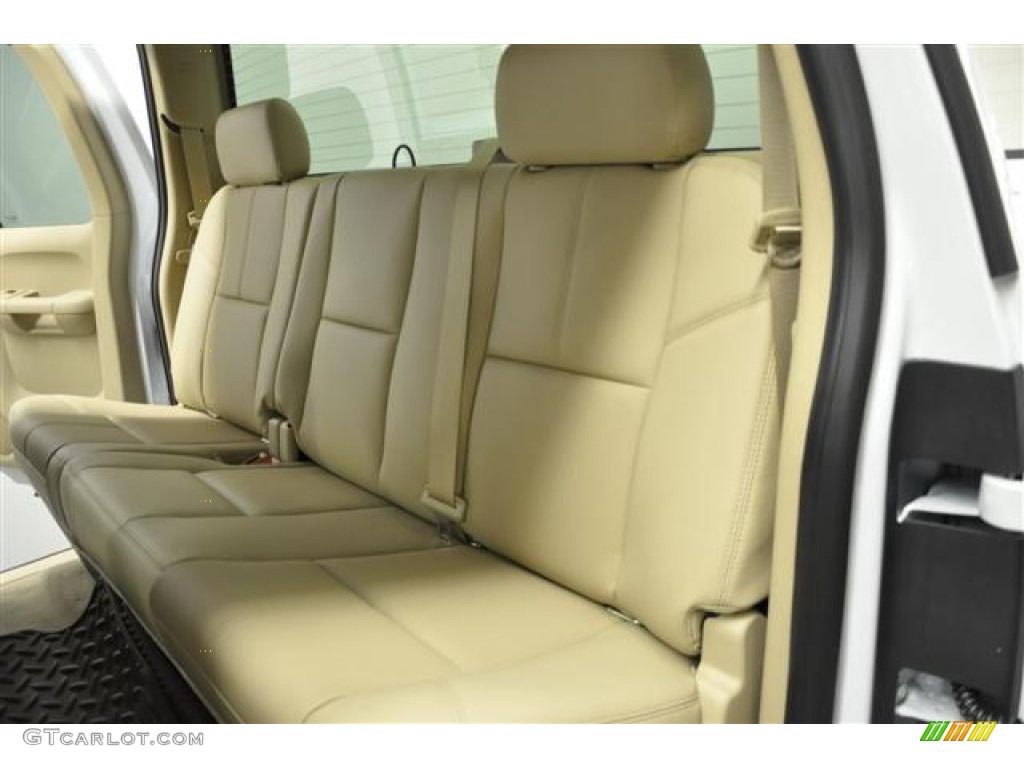 2012 Silverado 1500 LTZ Extended Cab 4x4 - Summit White / Light Cashmere/Dark Cashmere photo #18