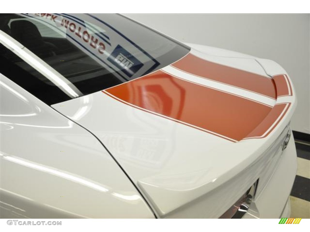 2012 Chevrolet Camaro LT Coupe Orange trunk stripe Photo #57688790