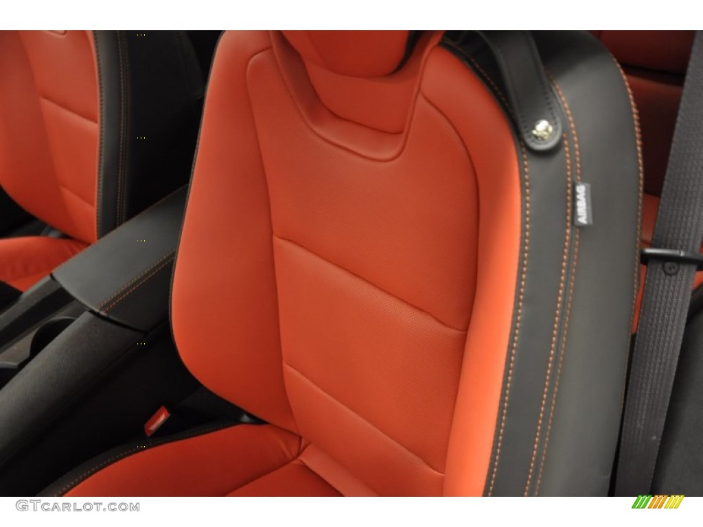 Inferno Orange/Black Interior 2012 Chevrolet Camaro LT Coupe Photo #57688808