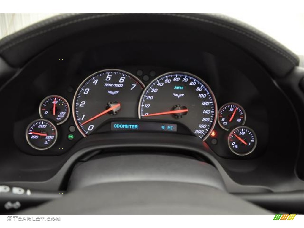 2012 Chevrolet Corvette Grand Sport Coupe Gauges Photo #57689099