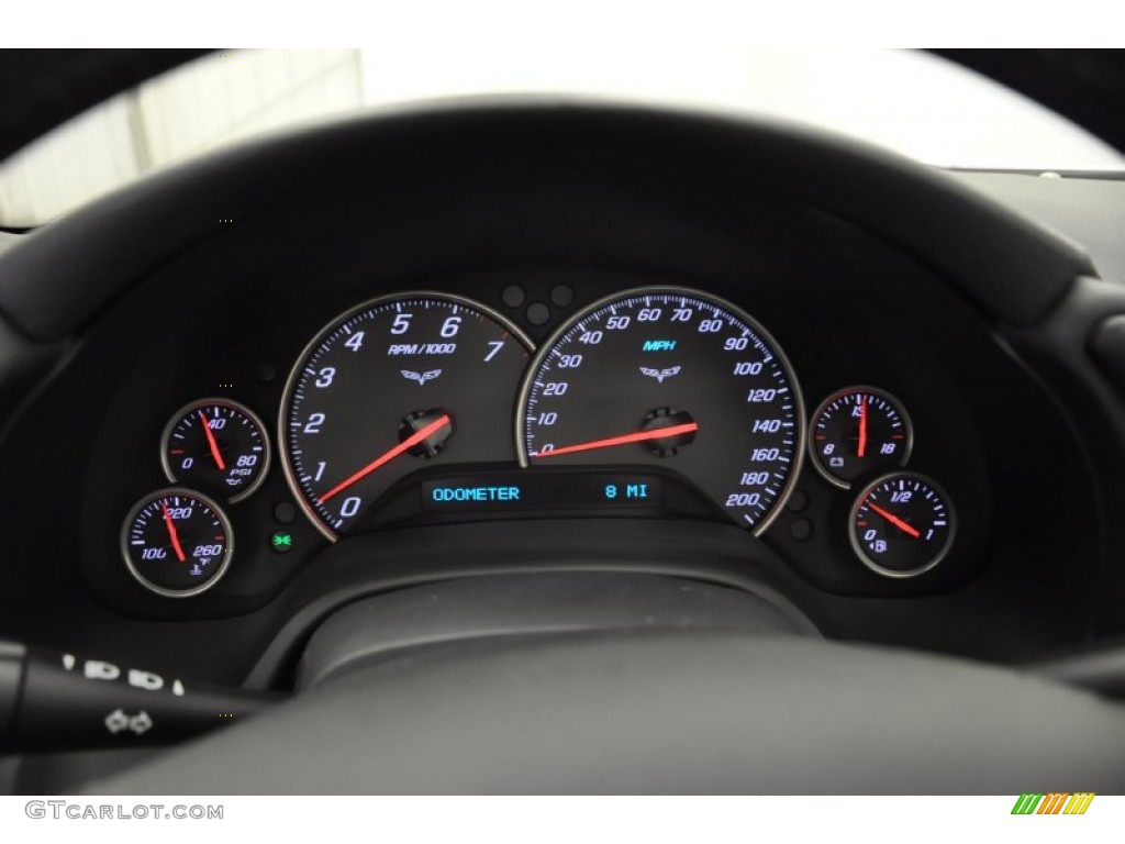 2012 Chevrolet Corvette Grand Sport Coupe Gauges Photo #57689312