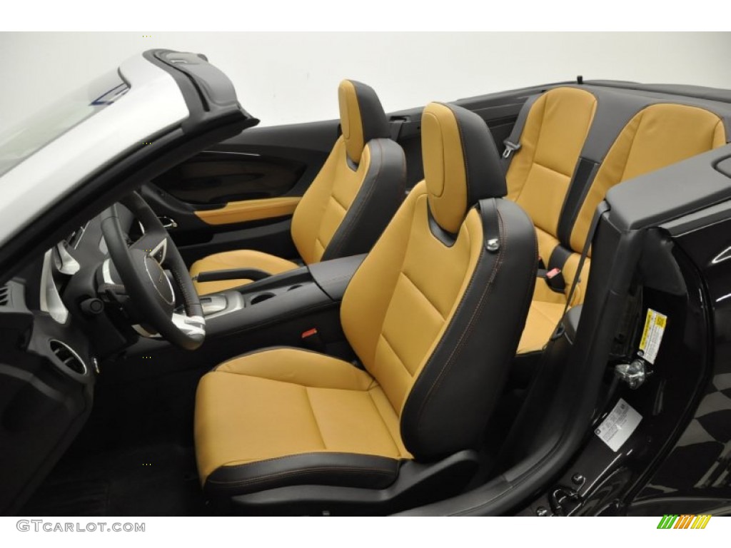 Beige Interior 2011 Chevrolet Camaro SS/RS Convertible Photo #57689369