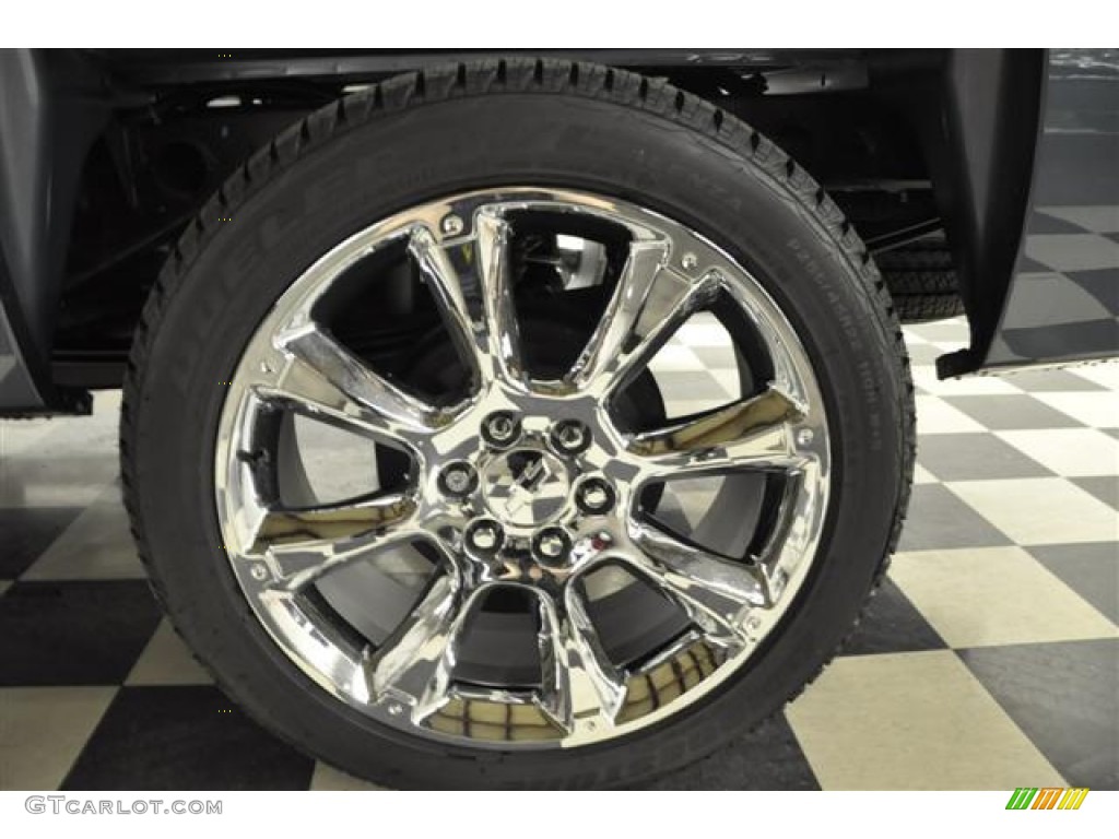 2011 Silverado 1500 LT Crew Cab 4x4 - Blue Granite Metallic / Ebony photo #7