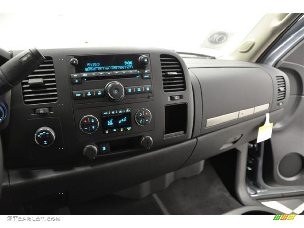 2011 Silverado 1500 LT Crew Cab 4x4 - Blue Granite Metallic / Ebony photo #15