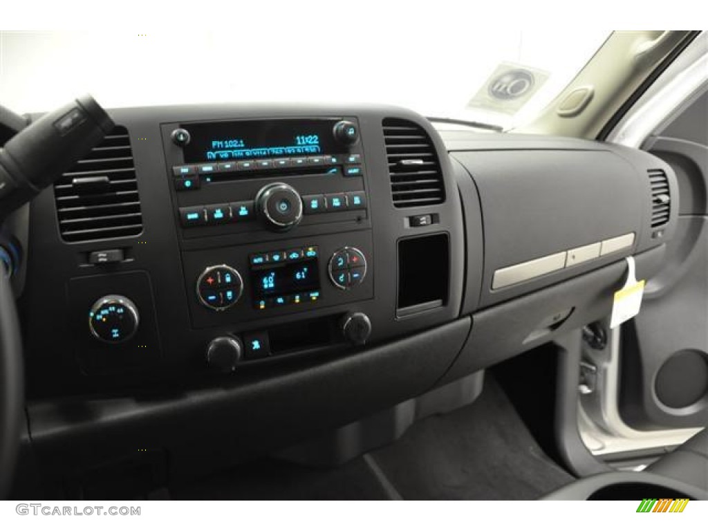 2011 Silverado 1500 LT Crew Cab 4x4 - Sheer Silver Metallic / Ebony photo #15