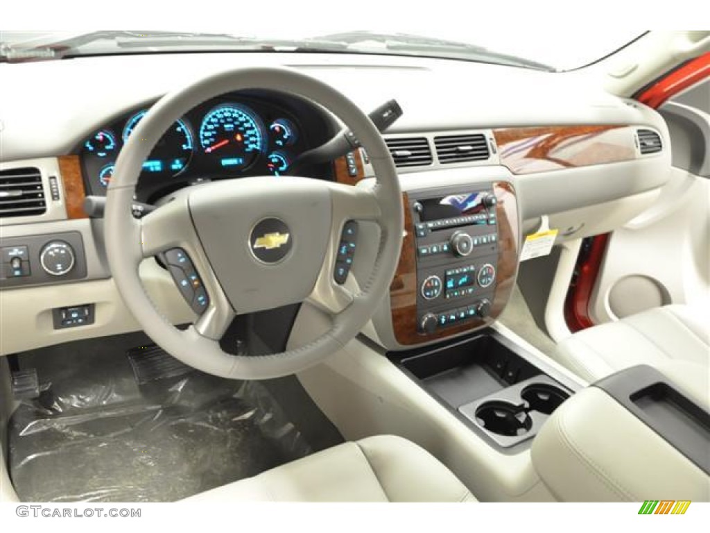 2011 Chevrolet Silverado 2500HD LTZ Extended Cab 4x4 Light Titanium/Dark Titanium Dashboard Photo #57689735