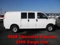 2008 Summit White Chevrolet Express 2500 Cargo Van  photo #1