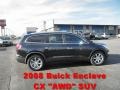 2008 Carbon Black Metallic Buick Enclave CXL AWD  photo #1