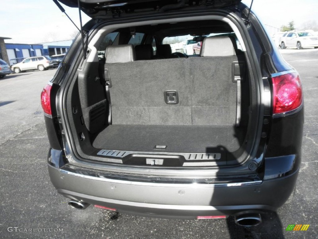 2008 Enclave CXL AWD - Carbon Black Metallic / Ebony/Ebony photo #21