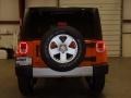 2012 Crush Orange Jeep Wrangler Unlimited Sahara 4x4  photo #4