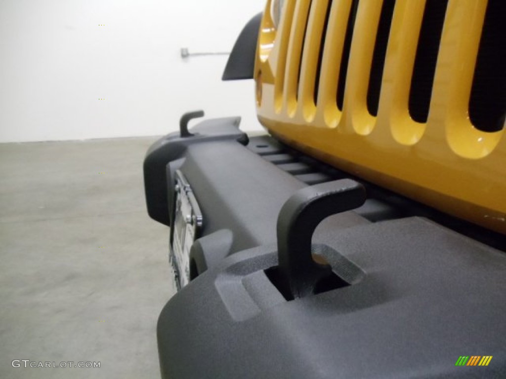 2012 Wrangler Sport S 4x4 - Dozer Yellow / Black photo #19