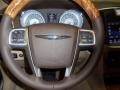 Dark Frost Beige/Light Frost Beige 2012 Chrysler 300 Limited Steering Wheel