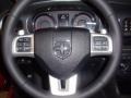 Black 2012 Dodge Charger SXT Steering Wheel
