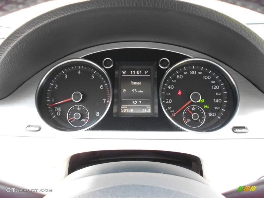 2009 Volkswagen CC VR6 4Motion Gauges Photo #57692594