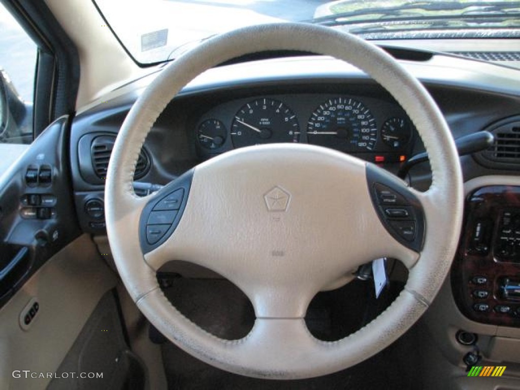 2000 Chrysler Town & Country LXi Camel Steering Wheel Photo #57693044