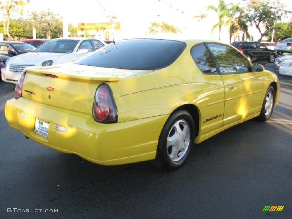 2002 Monte Carlo SS - Competition Yellow / Ebony photo #9