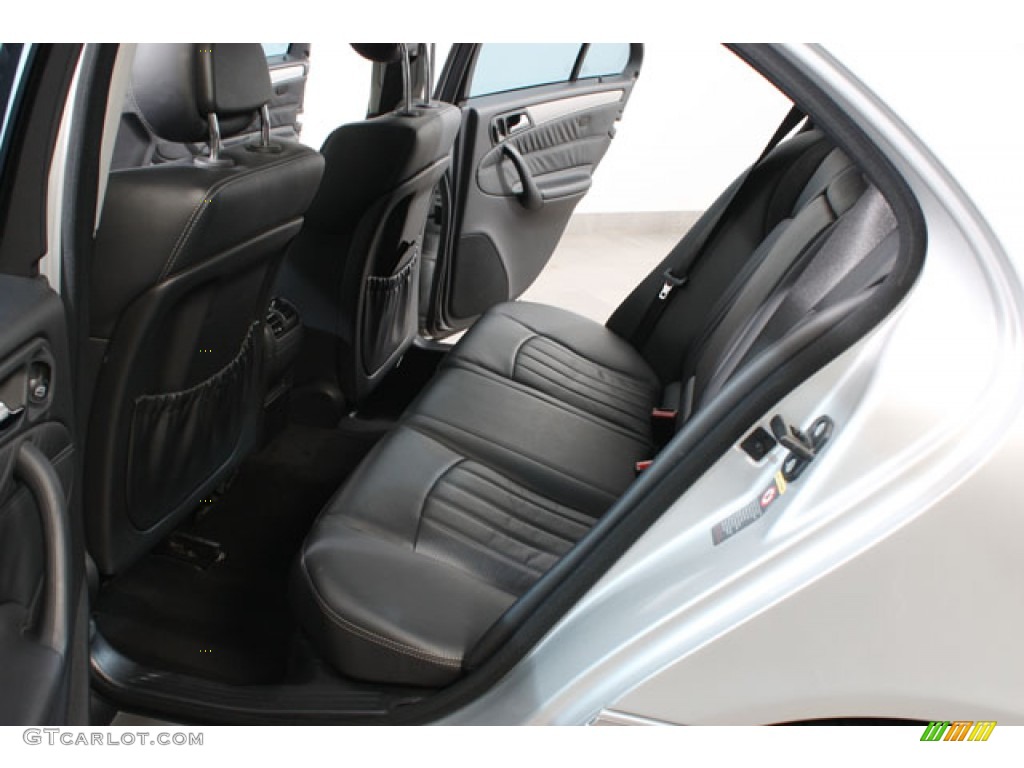 Black Interior 2005 Mercedes-Benz C 55 AMG Sedan Photo #57694133