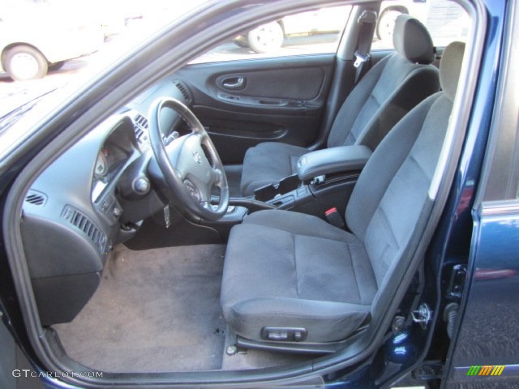 2003 Maxima SE - Majestic Blue / Black photo #6