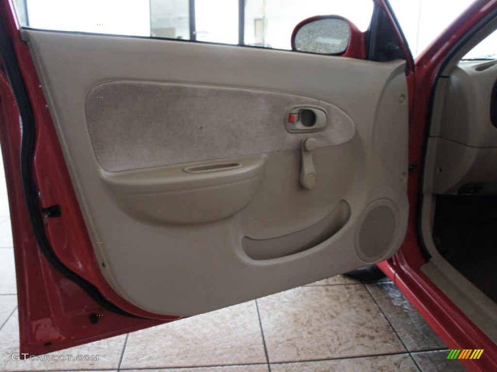 2001 Kia Sephia Standard Sephia Model Beige Door Panel Photo #57697241