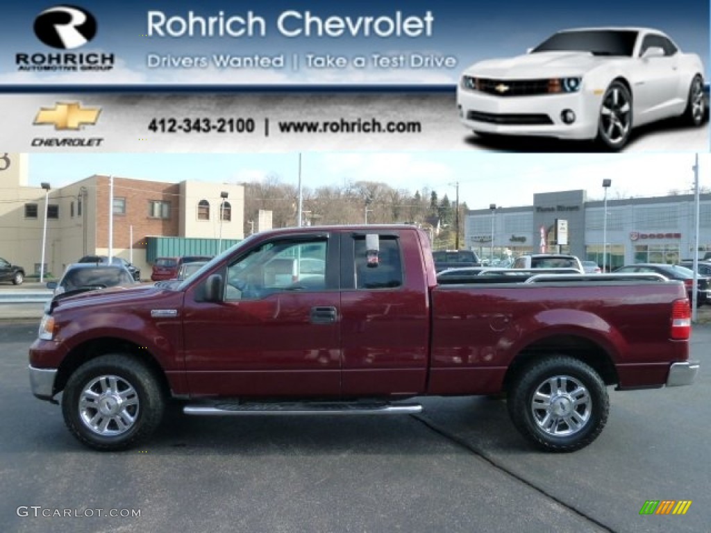 Dark Toreador Red Metallic Ford F150