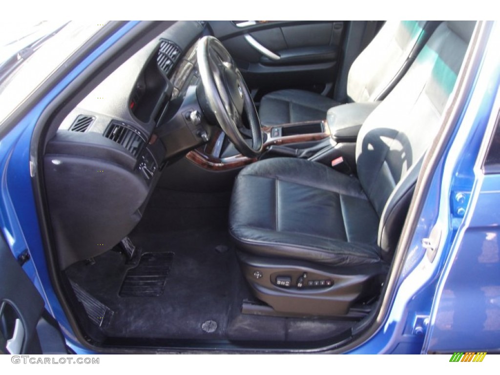 Black Interior 2003 BMW X5 4.6is Photo #57697688