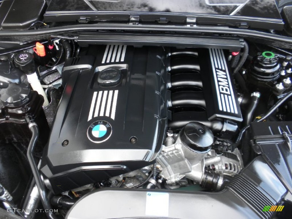 2010 3 Series 328i Sedan - Jet Black / Beige photo #3