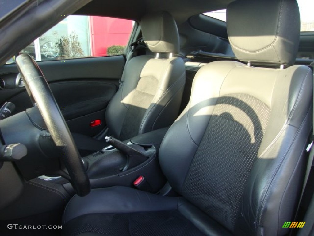 2009 370Z Sport Touring Coupe - Magnetic Black / Black Leather photo #26