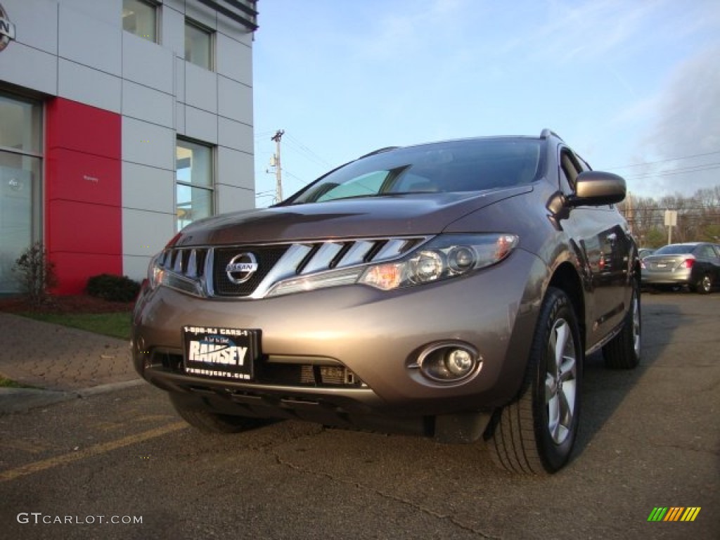 2009 Murano SL AWD - Tinted Bronze Metallic / Beige photo #1