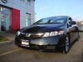 2009 Crystal Black Pearl Honda Civic EX Sedan  photo #1