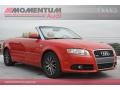 2009 Brilliant Red Audi A4 2.0T Cabriolet  photo #1