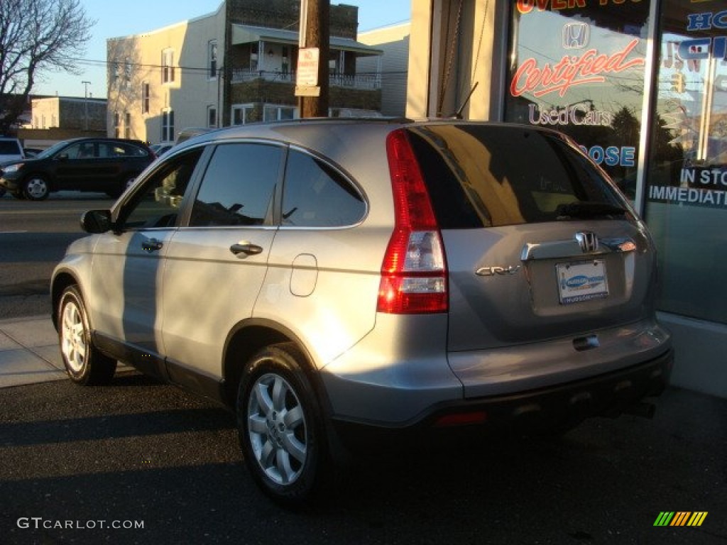 2008 CR-V EX 4WD - Glacier Blue Metallic / Gray photo #4
