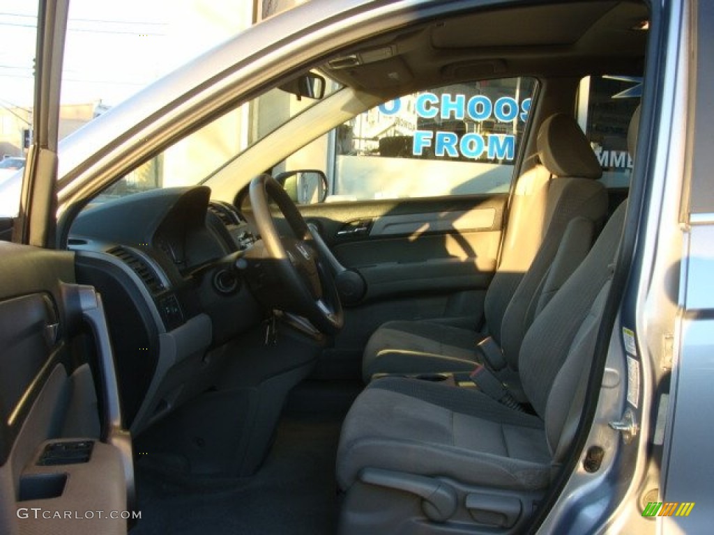 2008 CR-V EX 4WD - Glacier Blue Metallic / Gray photo #7