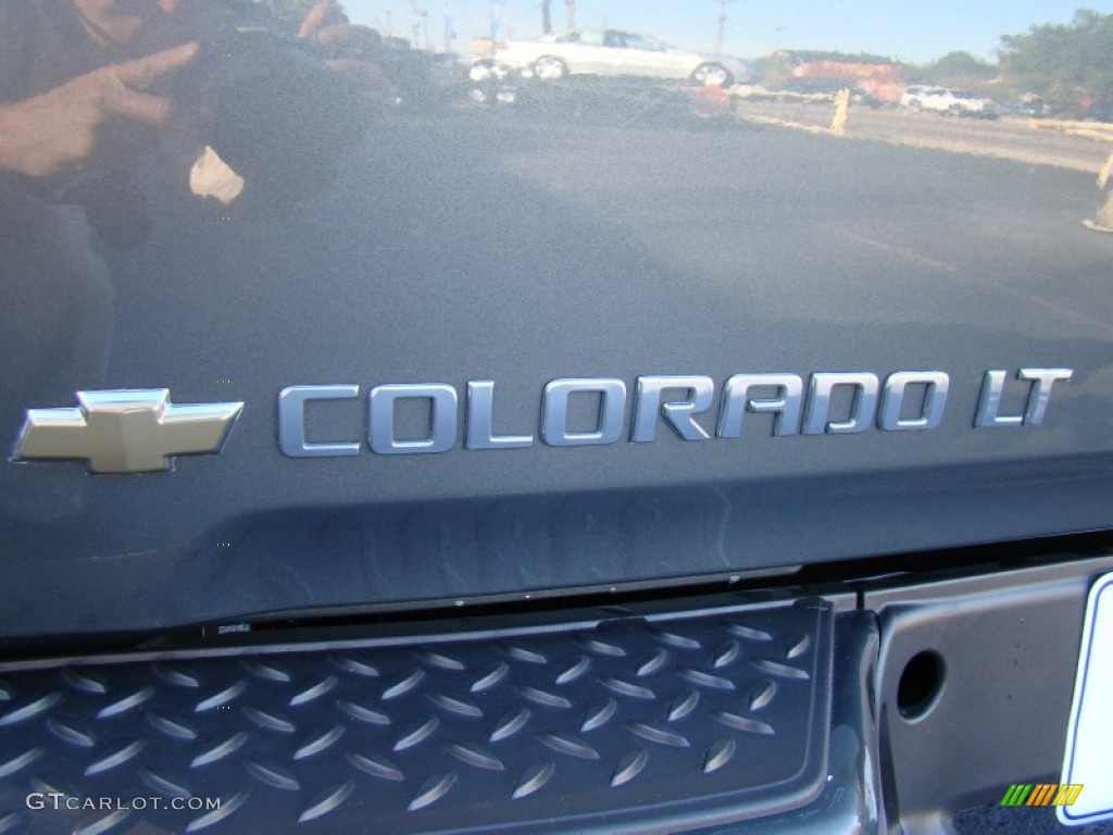 2010 Colorado LT Extended Cab - Dark Gray Metallic / Ebony photo #30